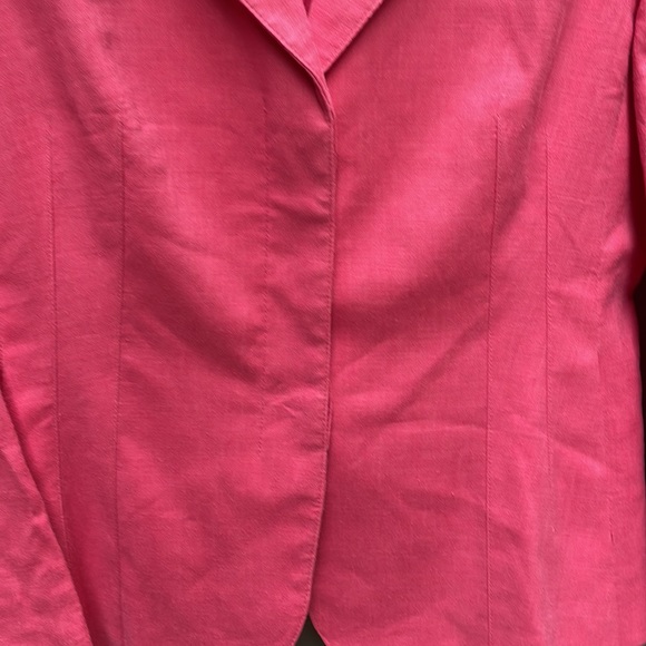 Talbots Pink Coral Spring Blazer Sz Petite 6 - Picture 5 of 11